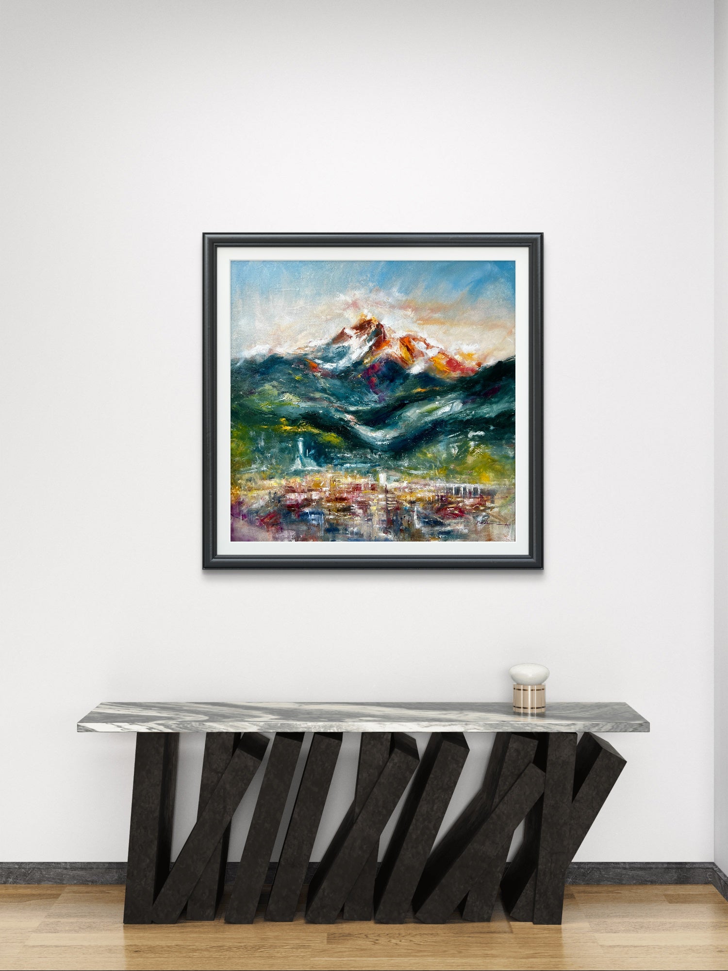 Moments in Innsbruck - Original Oil Painting - Mandea Art