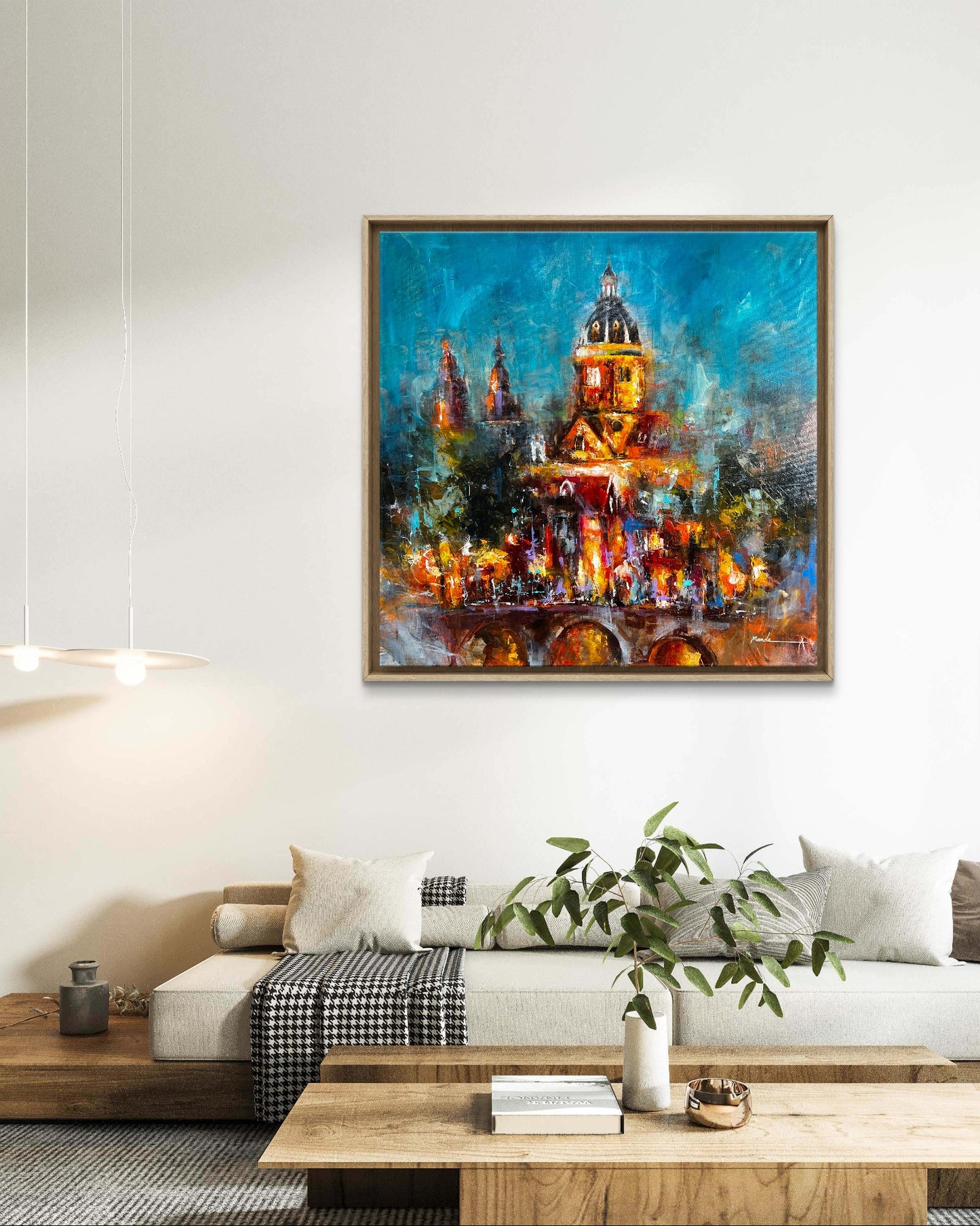 Light of Saint Nicholas - Amsterdam | Original Painting