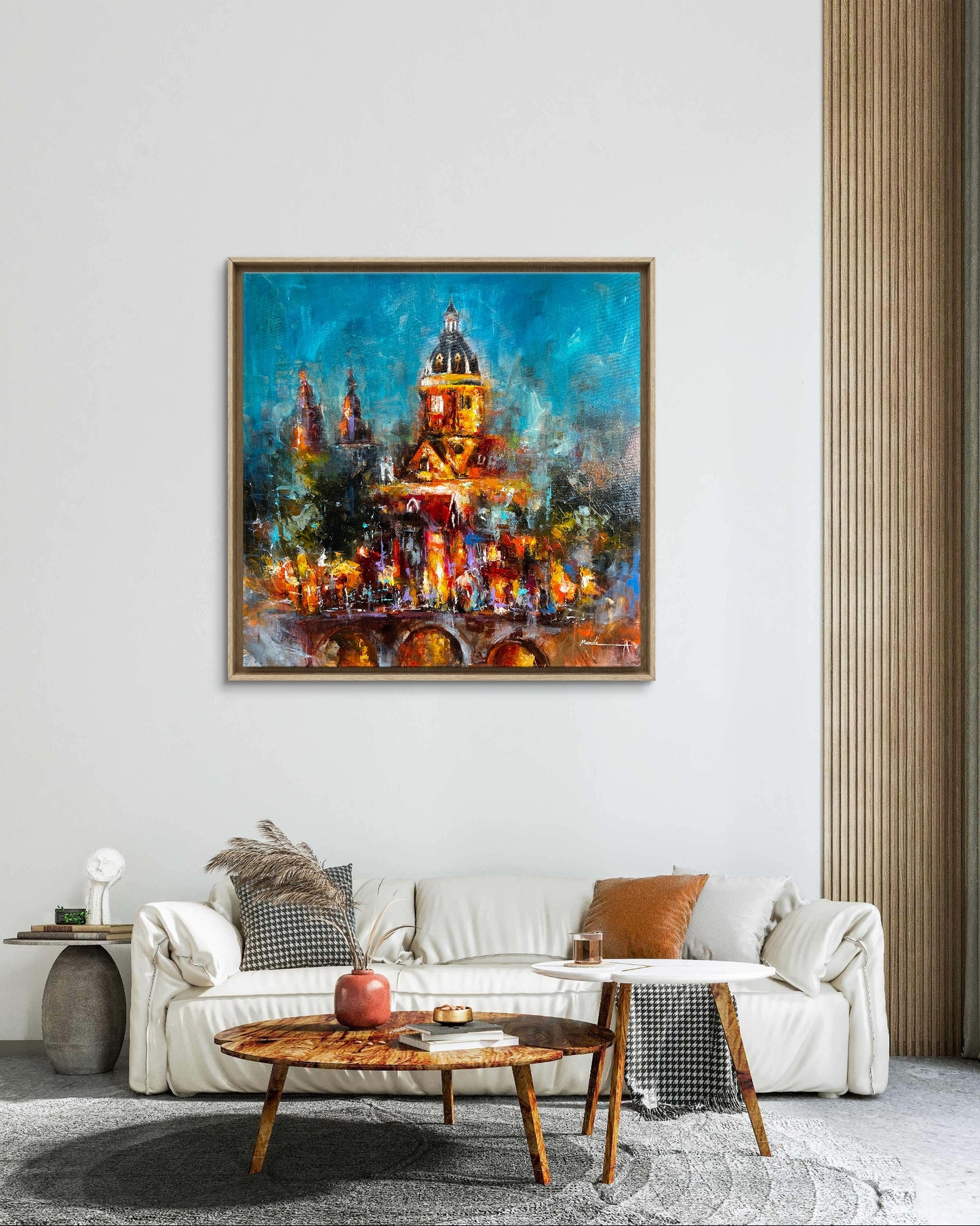 Light of Saint Nicholas - Amsterdam | Original Painting