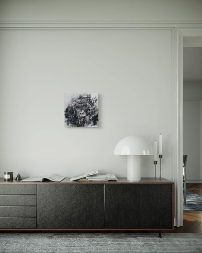 No Problem - Original Gorilla Portrait Painting