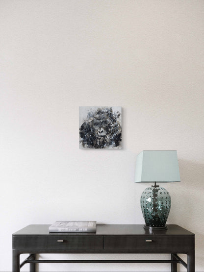 No Problem - Original Gorilla Portrait Painting