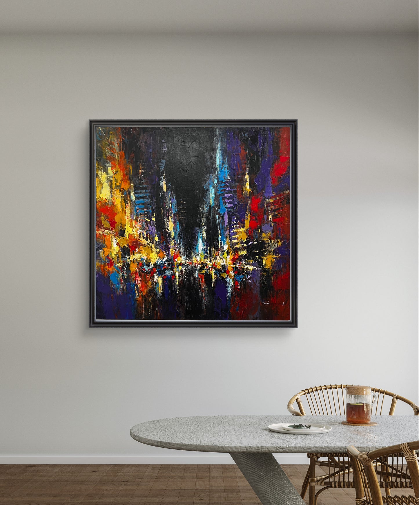 "Modern" - Abstract Cityscape
