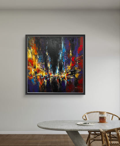 "Modern" - Abstract Cityscape
