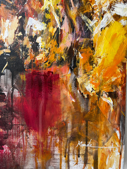 Abstract elephant painting 