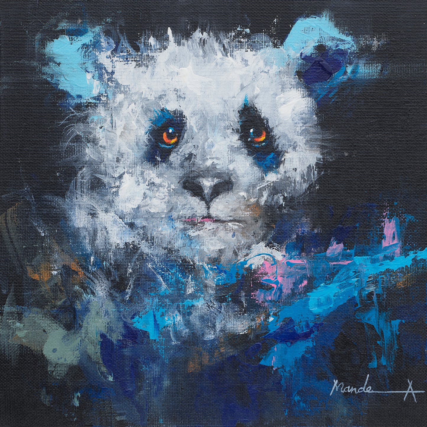 Boundless Bond - Original Animal Portrait Painting