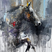 running horse painting