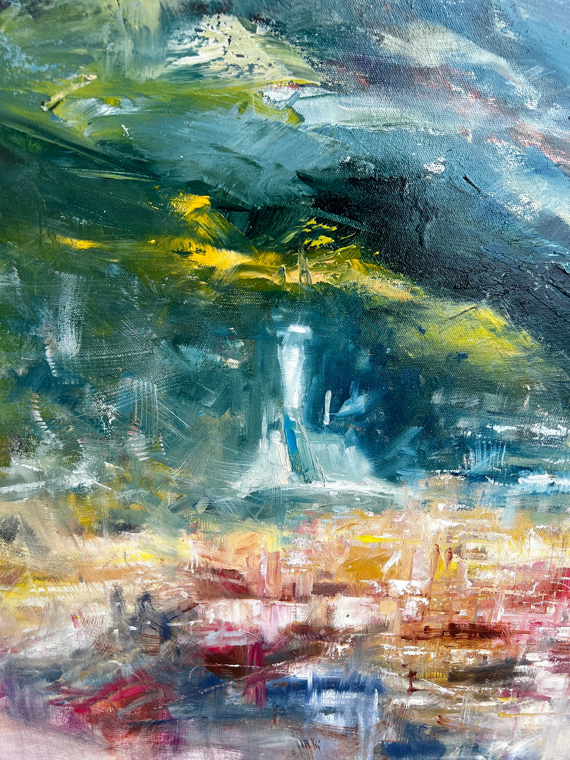 Innsbruck city  painting 