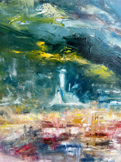 Innsbruck city  painting 