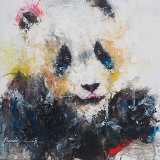 Quiet Courage - Original Animal Portrait Painting