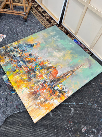 Timeless Tranquility Vienna painting