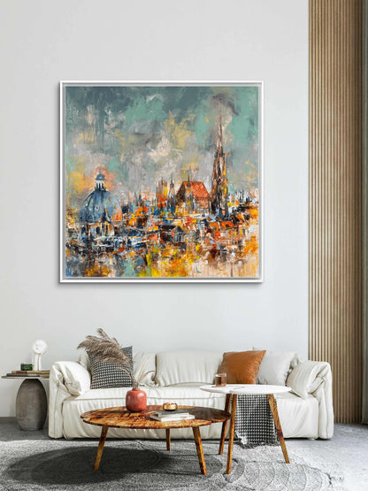 Timeless Tranquility - Vienna Cityscape Painting