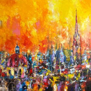 Vienna painting by Mandea Art, Best Summer